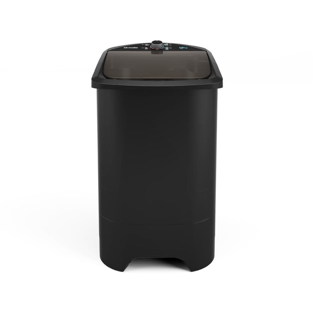 Tanquinho Mueller 10kg com Superesfregador Preta MLT10C 127V