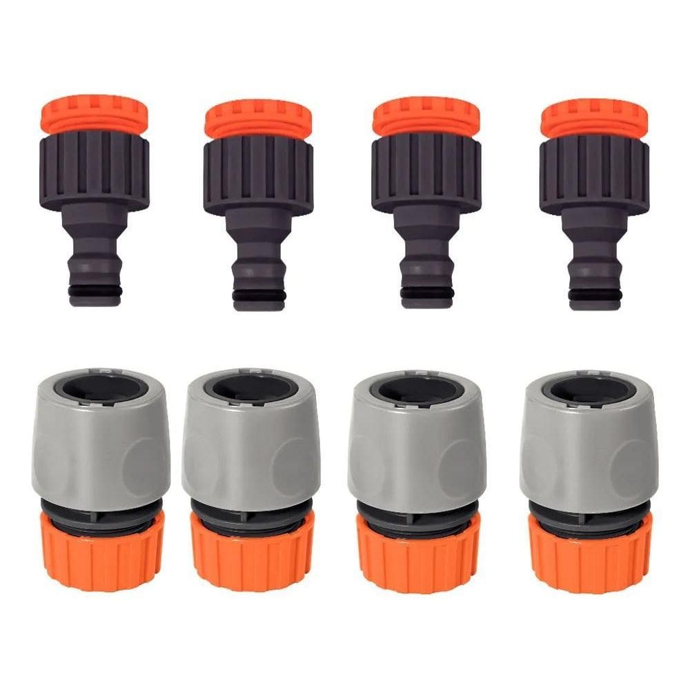 10X Kit 4 Engates Rápido + 4 Bico Torneira 1/2 Ou 3/4 Tramo