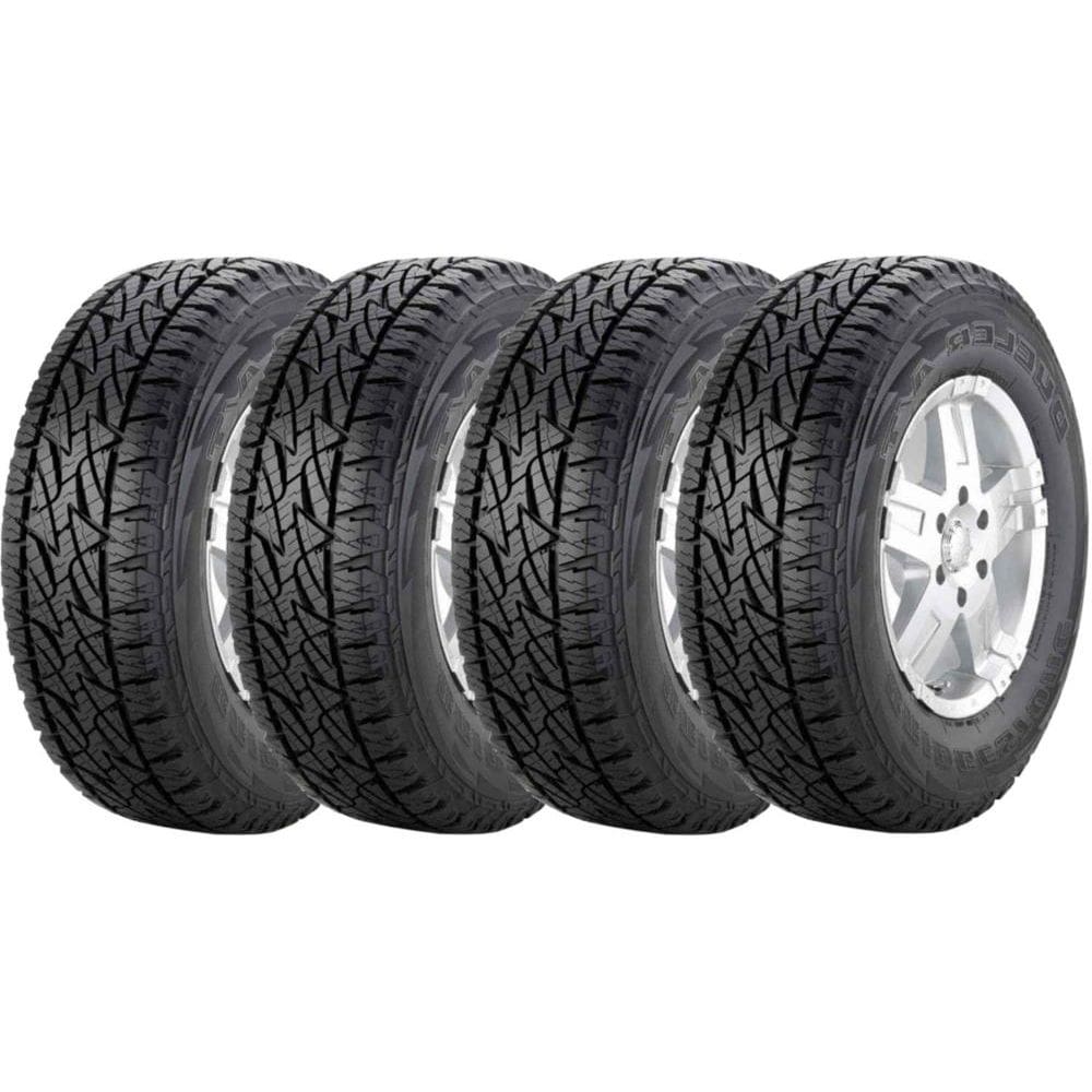 Combo 4 Pneus Ranger Hilux Sw4 Pajero 265/70r16 112T Tl Dueler A/t Revo 2 Bridgestone