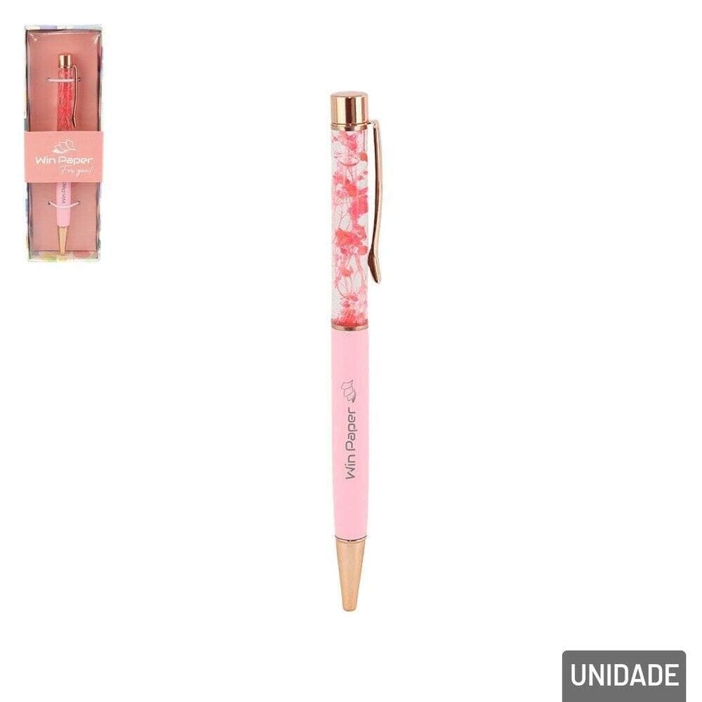 Caneta Esferográfica Preta Gift - Tudo em Caixa