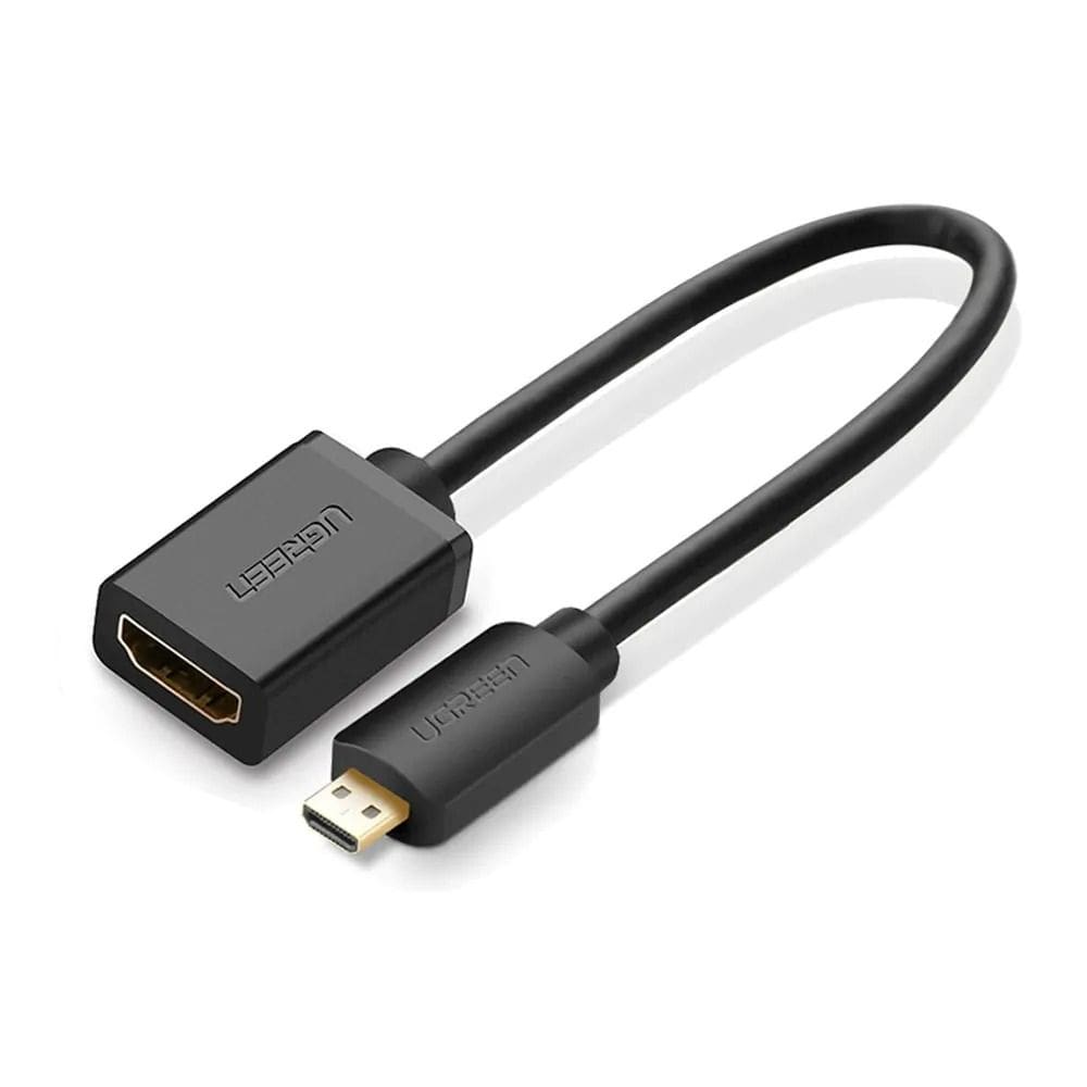 Cabo Ugreen Adaptador Micro Hdmi Para Hdmi 22cm Preto