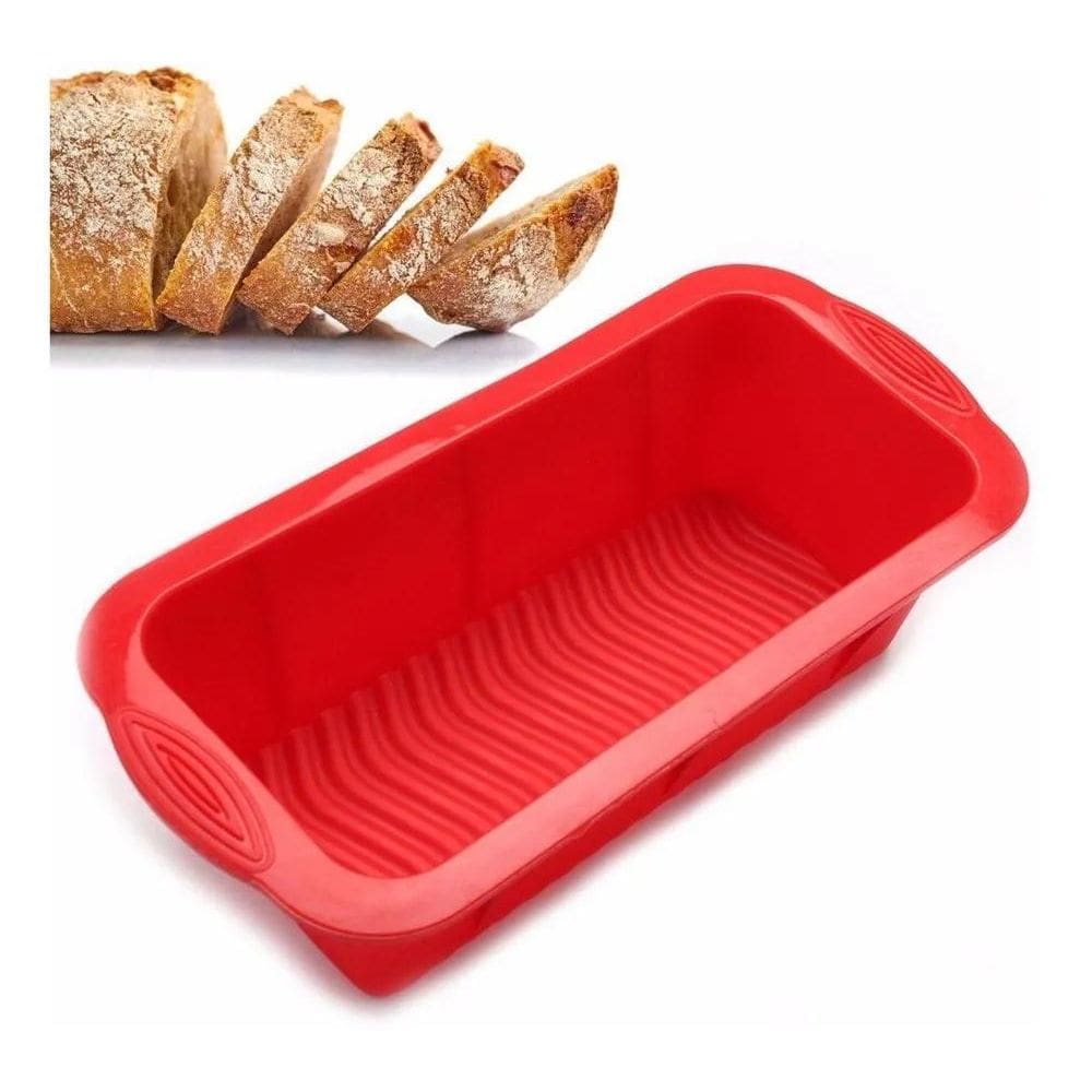 Forma De Bolo Inglês Pão De Silicone Cozinha Doce Assadeira