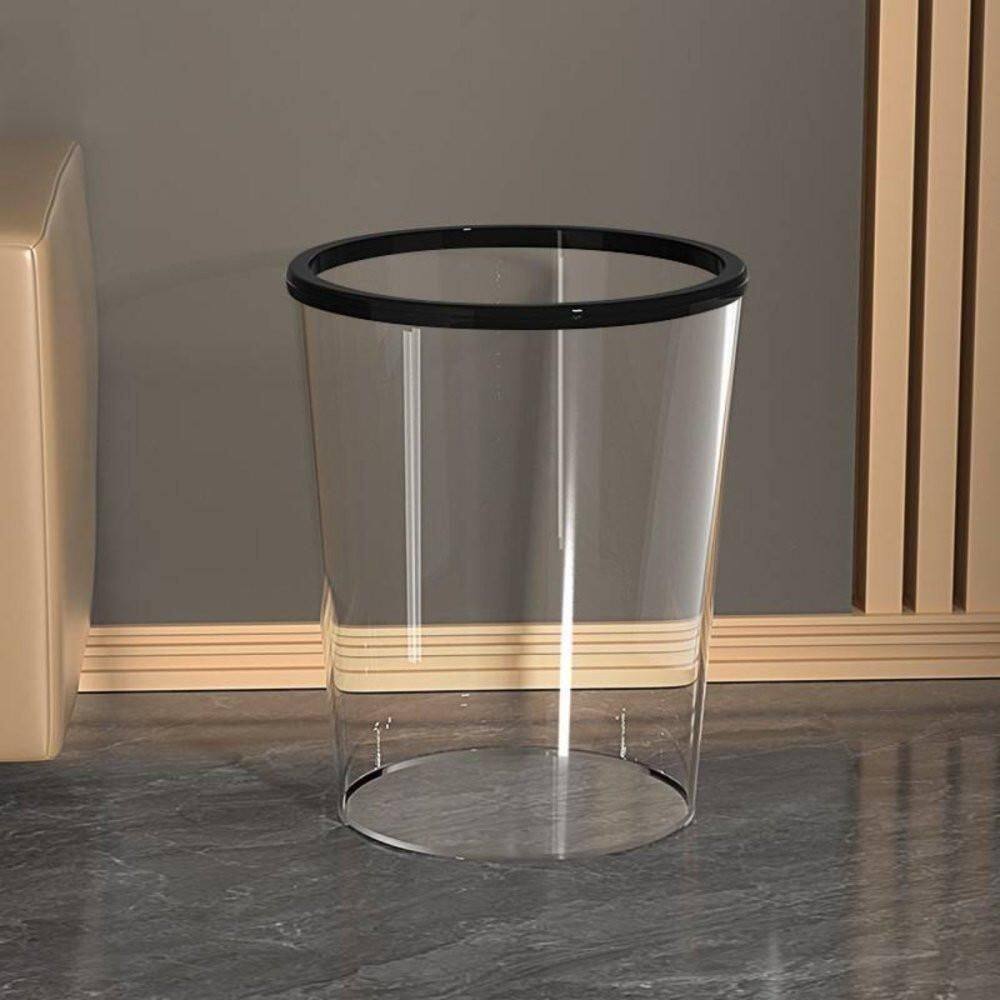 Lixeira Redonda Com Anel De Pressão 10 Litros