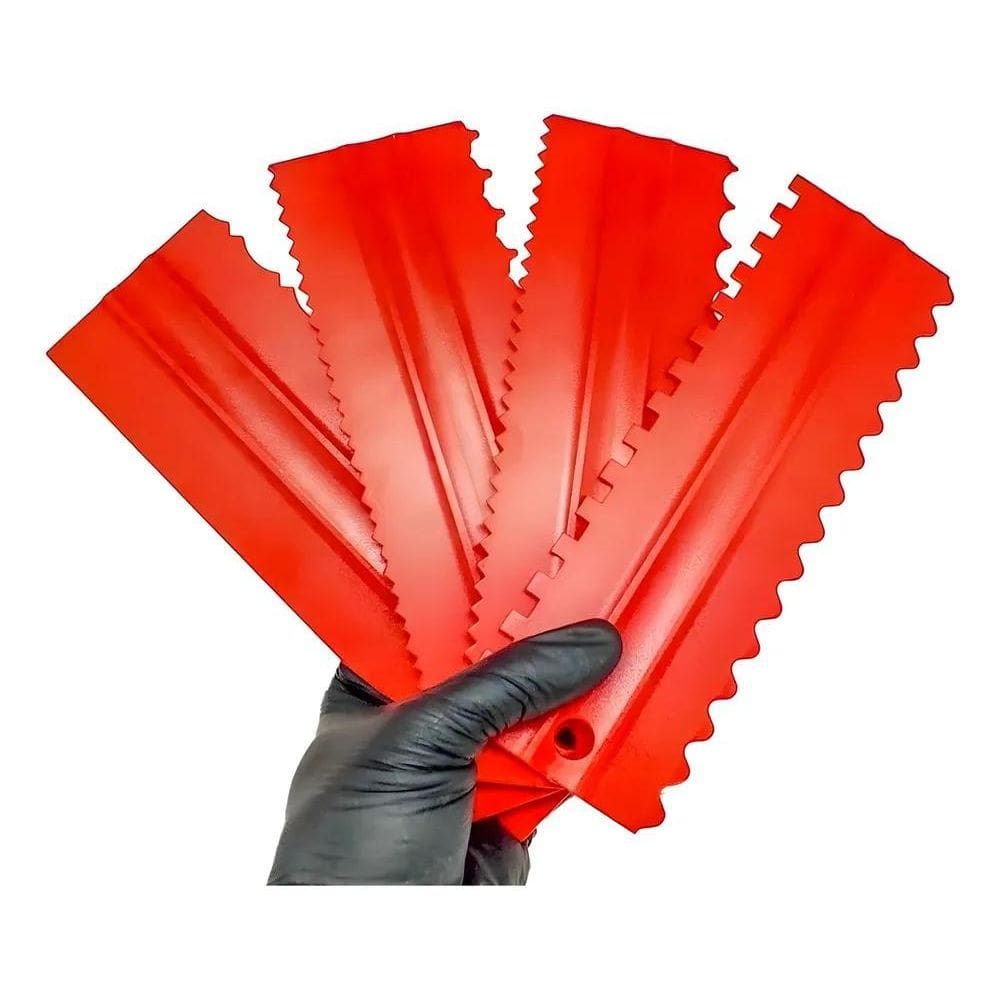 10X Kit 4 Espátulas Decorativas De Confeiteiro Para Bolo Es