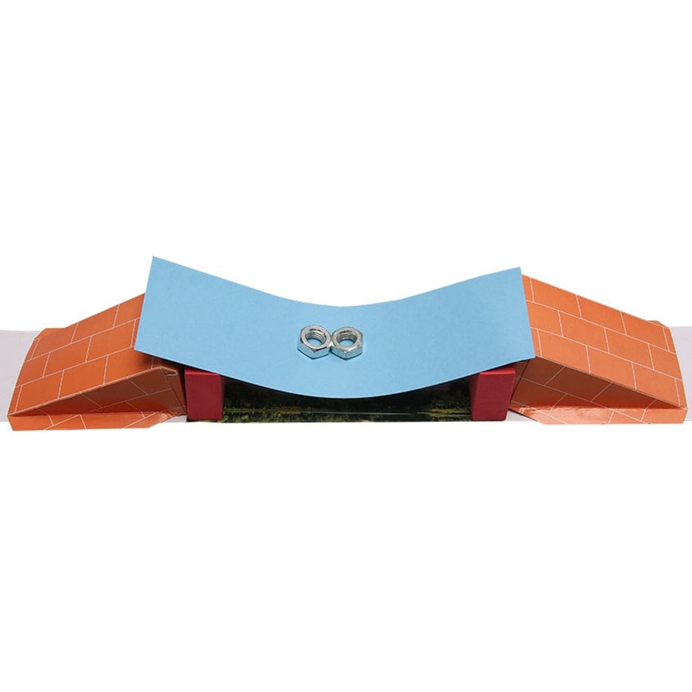 Kit científico DIY Paper Bridge Building para crianças com STEM Educati