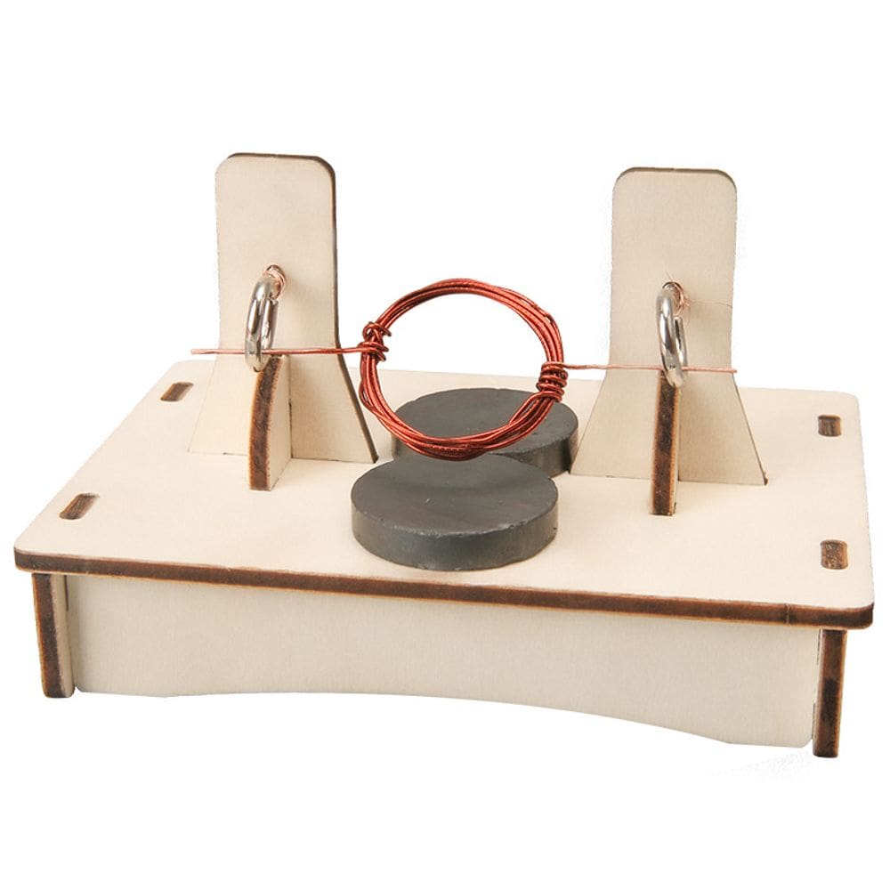 Kit de experimentos científicos Motor de madeira DIY para crianças de 6 anos ou mais