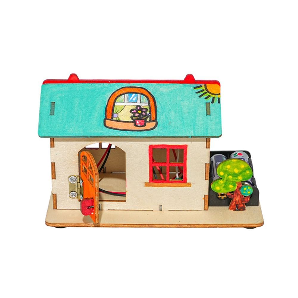 Kit de aprendizagem de experimentos científicos STEM, controle de som de madeira