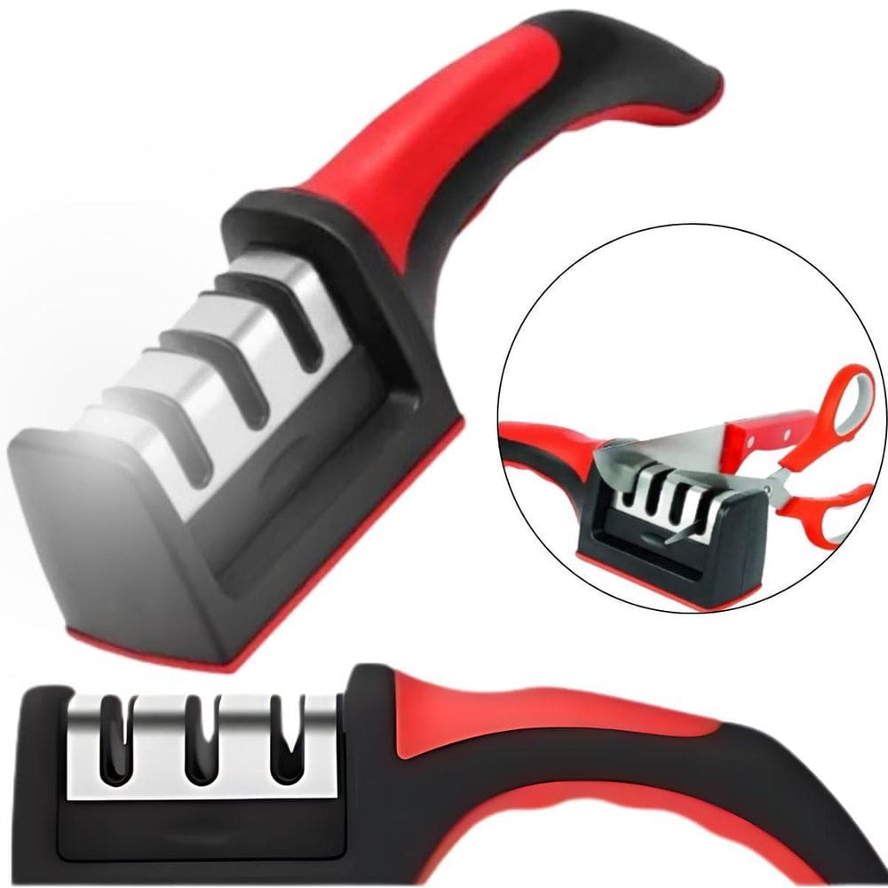 Amolador Facas 3 Estágios  Eficiência