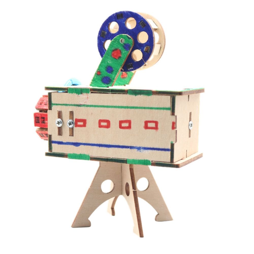 Kit de projetor Science Experiments de madeira para crianças STEM