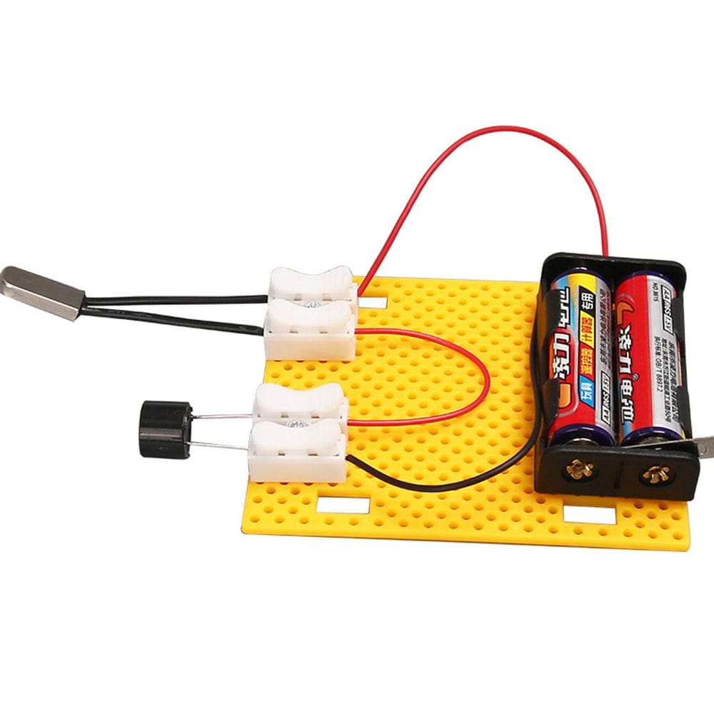 Kit de experimentos científicos: alarme de incêndio DIY com som e luz