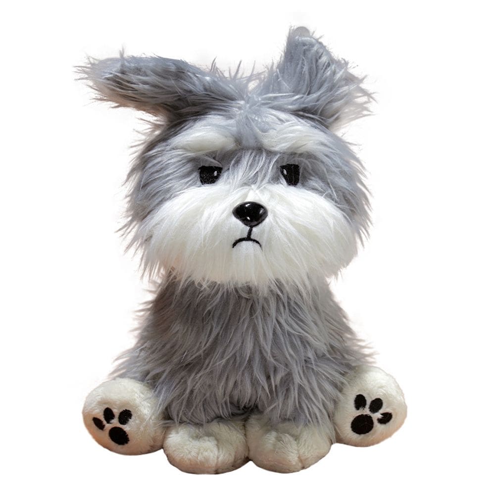 Brinquedo de pelúcia realista West Highland Stuffed Dog 20cm