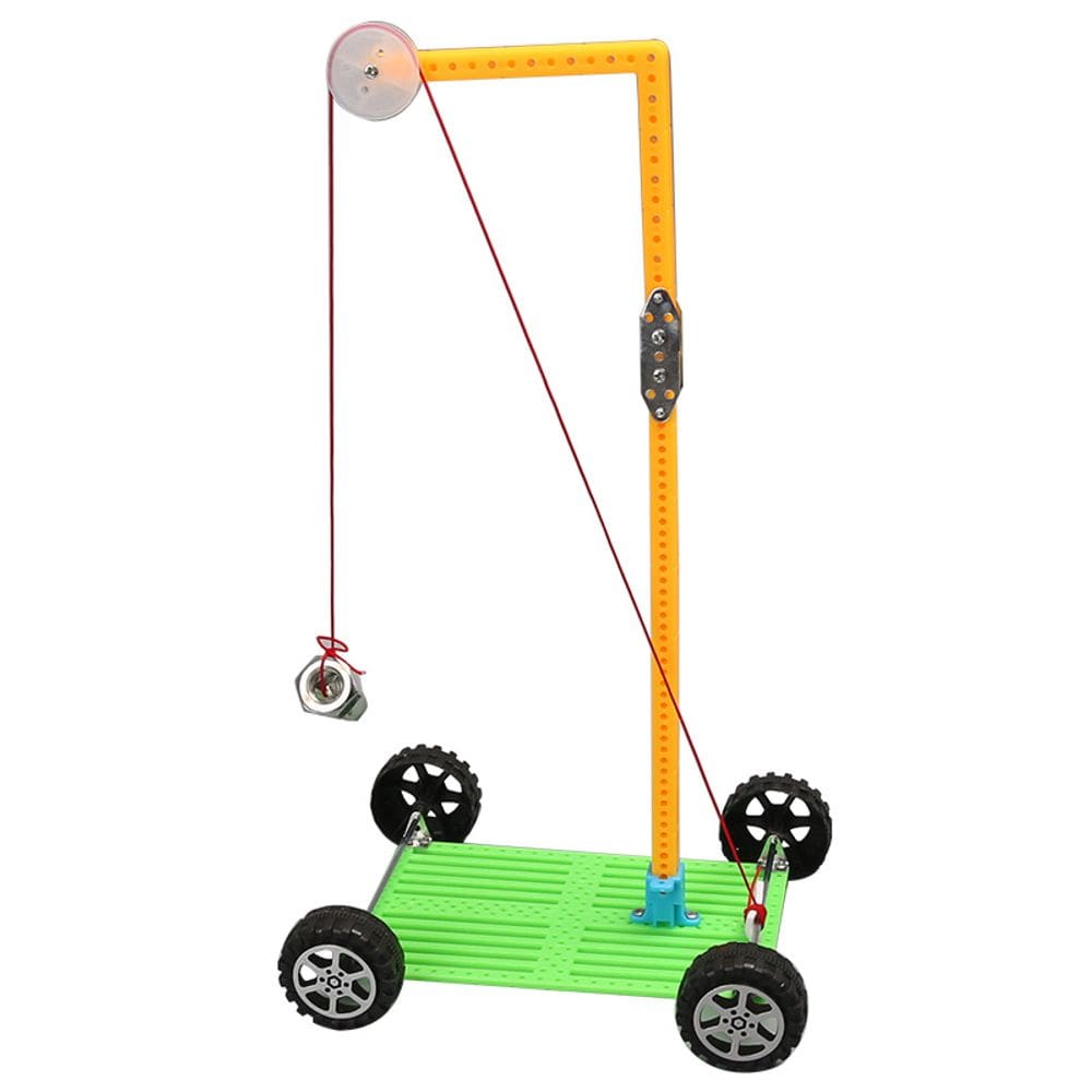 Experimentos científicos STEM Gravity Car Pulley Model Kids 8+