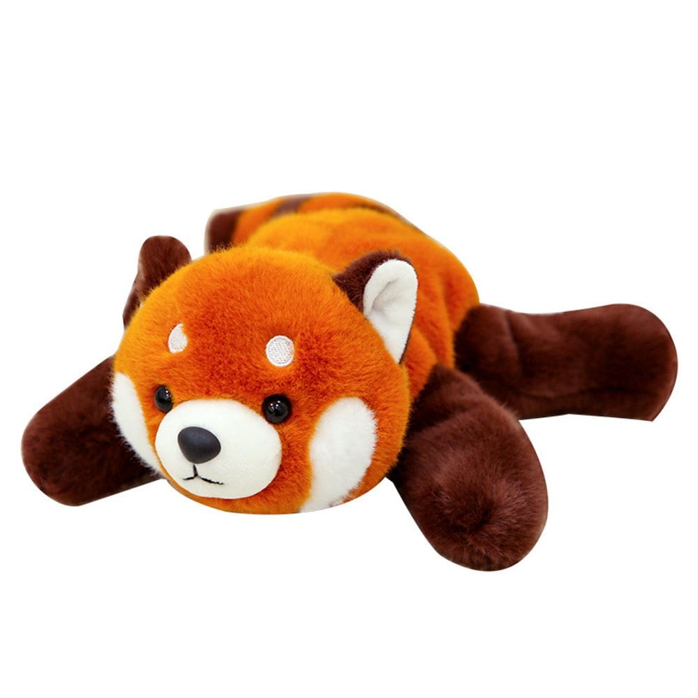 Desenho de boneca guaxinim de pelúcia de pelúcia, 18 cm, Soft Lying Ani