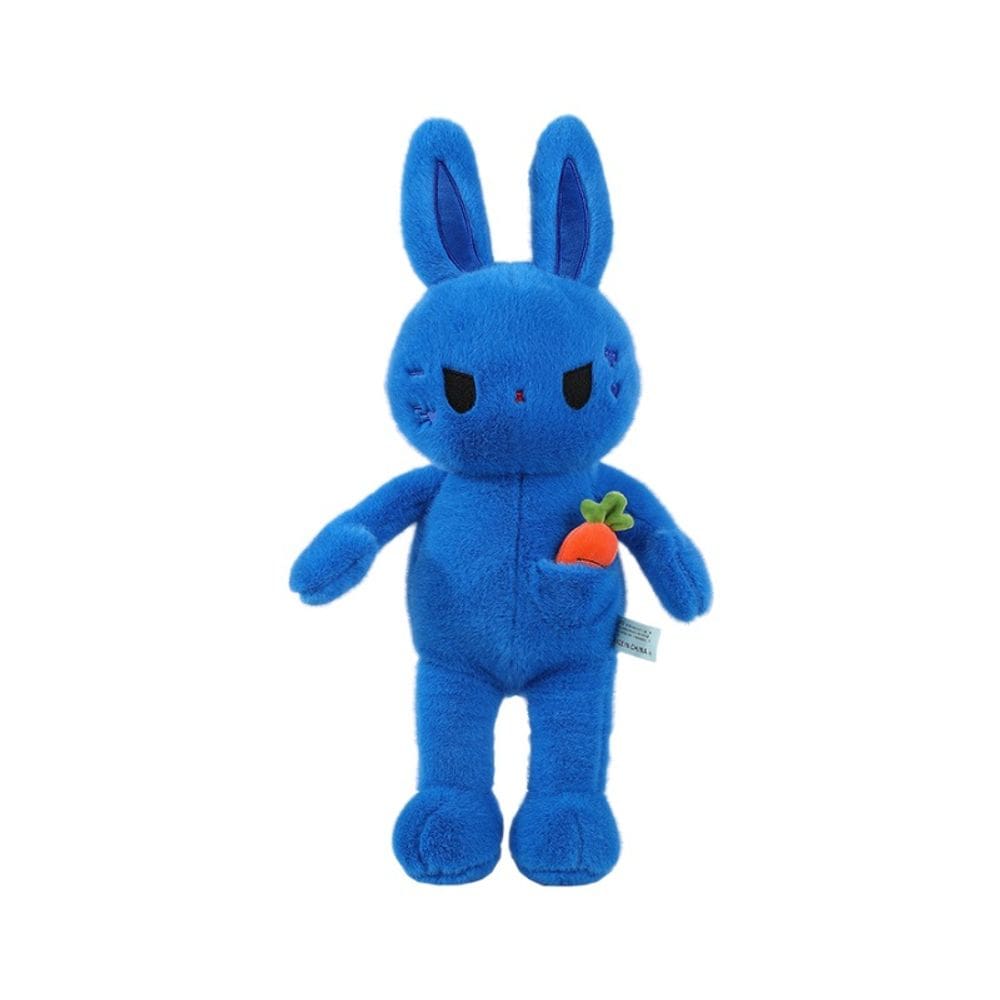 Boneca de desenho animado recheada de pelúcia Blue Bunny 55 cm na moda