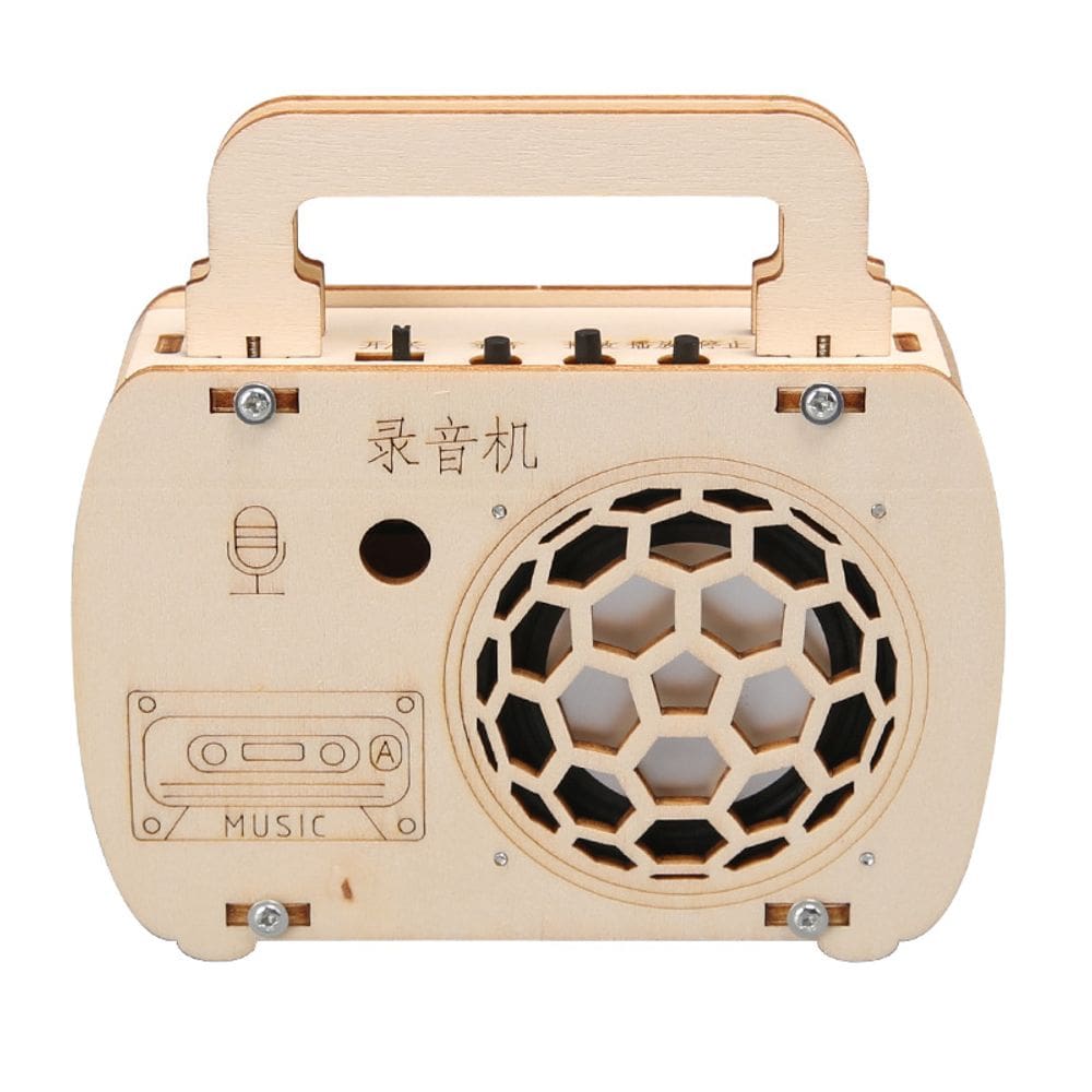 Gravador de madeira DIY STEM Science Experiments para crianças