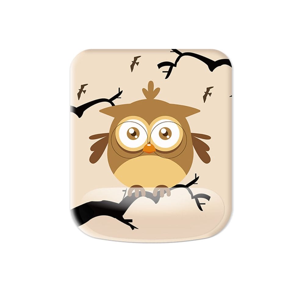 Mouse pad, design confortável de coruja com apoio de pulso