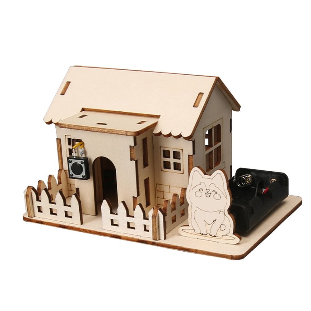 Kit de experimentos científicos DIY Doorbell House para crianças STEM W