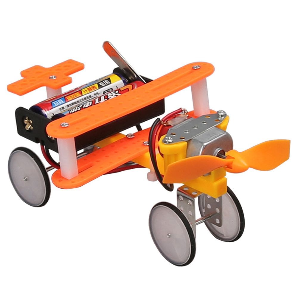 Kit de experimentos científicos de avião elétrico monomotor