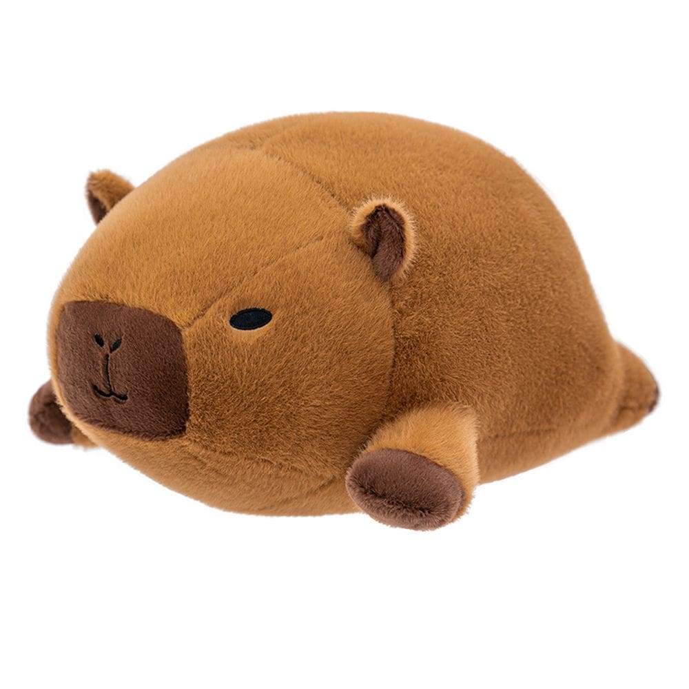 Boneca de pelúcia Capivara, desenho animado de 45 cm, redonda para crianças