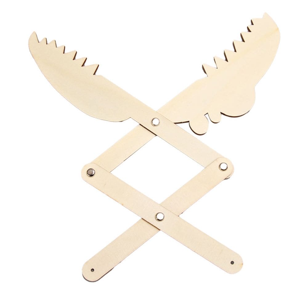 Kit científico: experimentos STEM feitos à mão mecânica de madeira