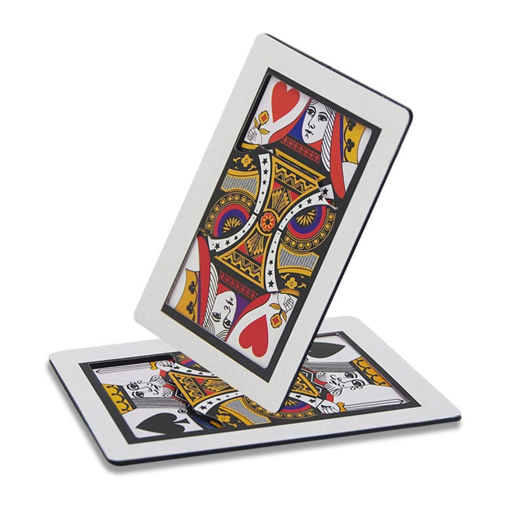 Truque de transformação de cartas mágicas: Mini King to Queen