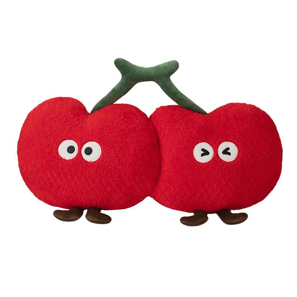 Brinquedo de pelúcia Stuffed Fruit Doll Cherry 55 cm Soft Cartoon