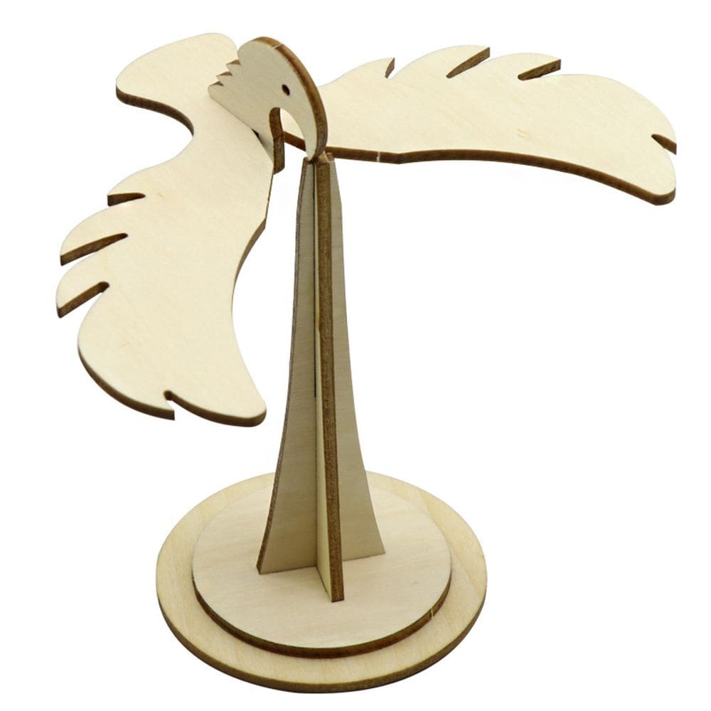 Experiência científica Balance Bird Wood para crianças de 8 a 14 anos