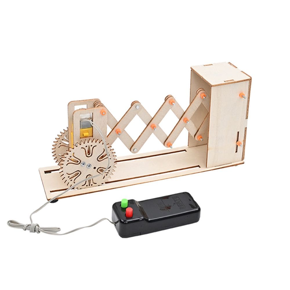Kit de experimentos científicos STEM com controle remoto de madeira Tel