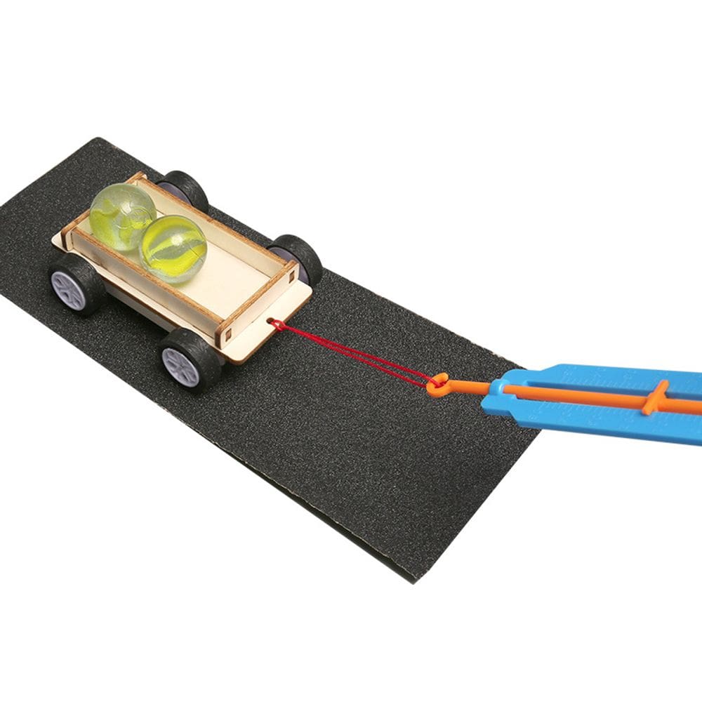 Kit STEM Friction Car: experiências científicas DIY para crianças