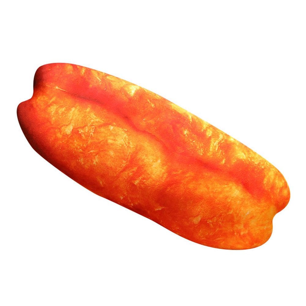 Brinquedo de pelúcia, palito de massa frita realista, 50 cm, recheado macio