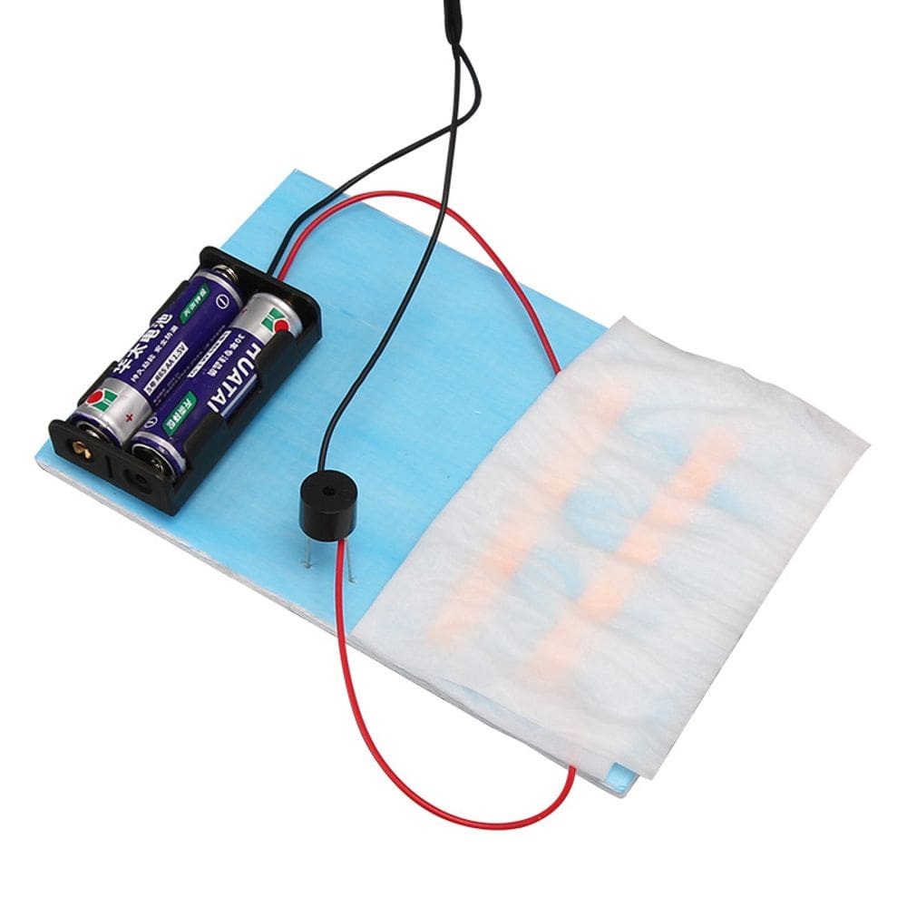 Kit de experimentos científicos STEM DIY Circuit de alarme de chuva para crianças maiores de 8 anos