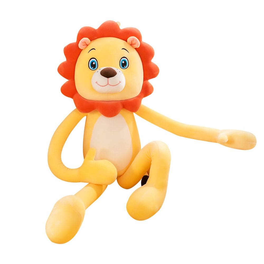 Boneca de pelúcia, desenho animado, leão, 80 cm, bicho de pelúcia macio