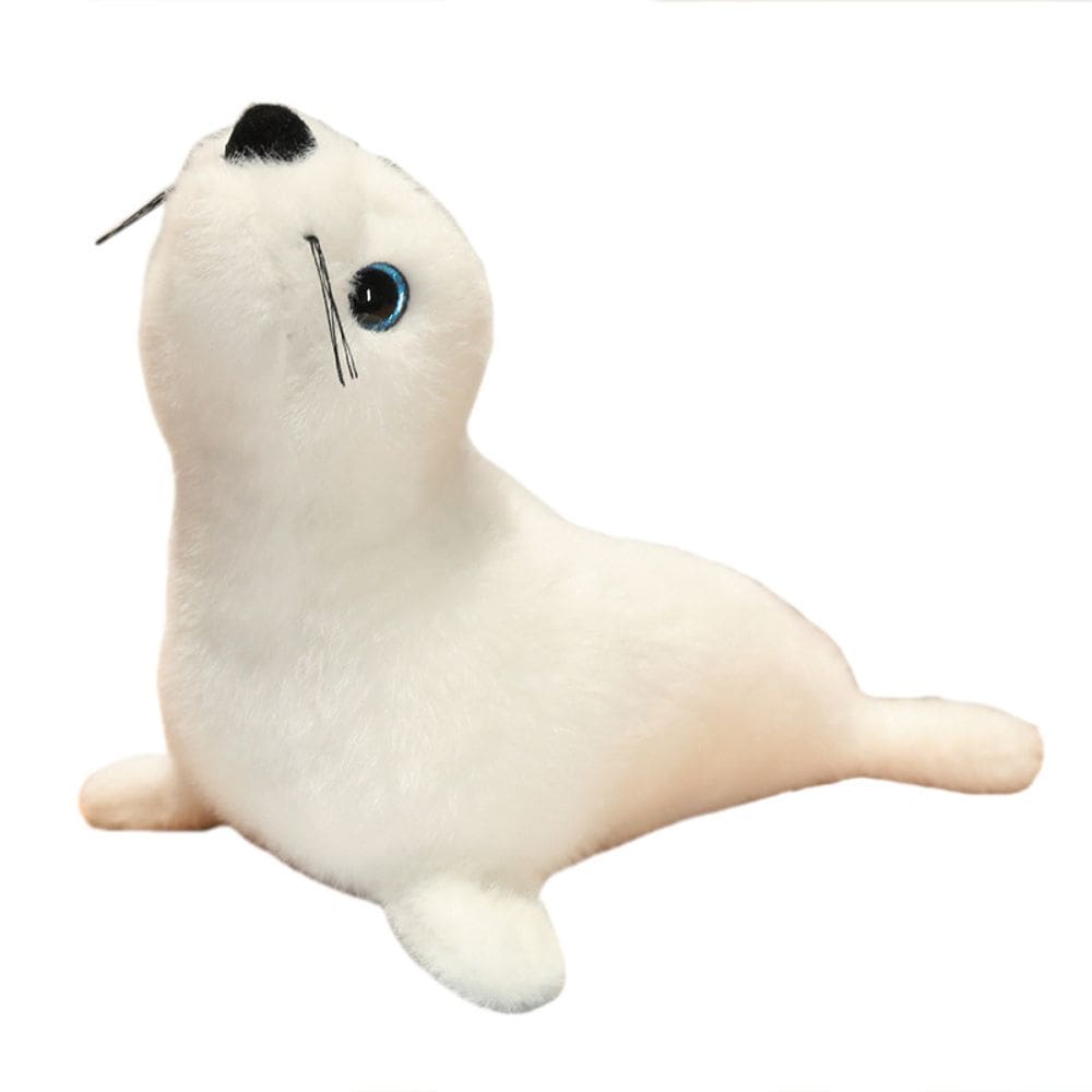 Brinquedo de pelúcia Cartoon White Seal 22-30 cm