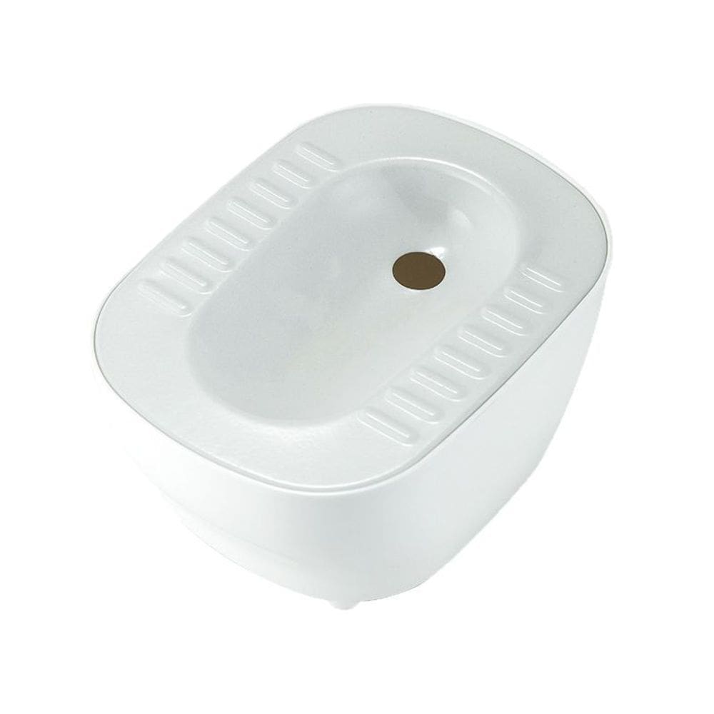 Cinzeiro de banheiro Squat Metal para fumantes Funny Design 300g