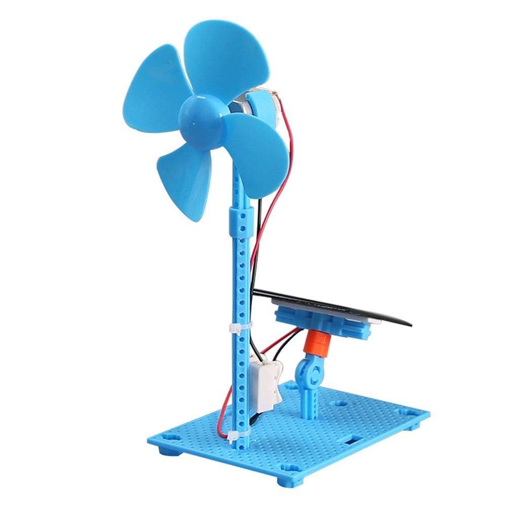Kit de experimentos científicos: ventilador movido a energia solar para crianças de 8 a 14 anos