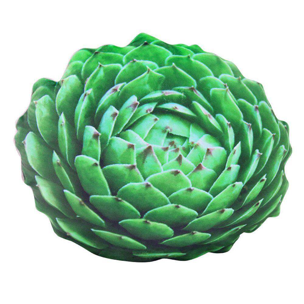Almofada suculenta Plush Toy Doll, simulação 3D, 50 cm