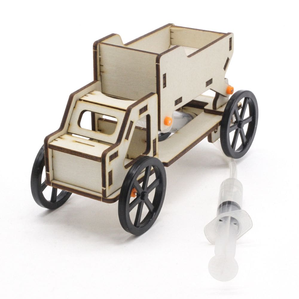 Kit de experimentos científicos: caminhão basculante hidráulico para crianças de 8 a 14 anos