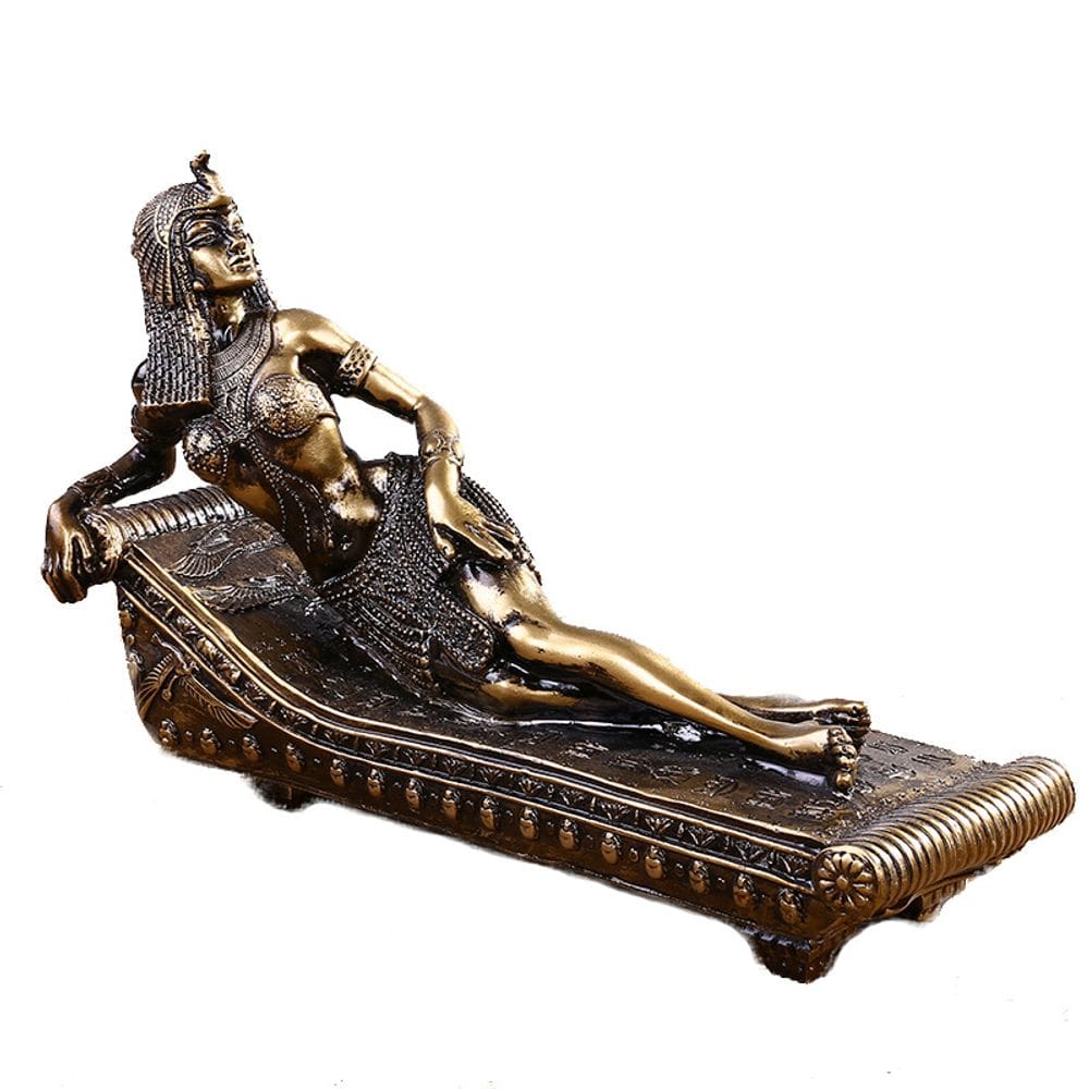 Escultura: estátua, beleza reclinada, arte européia vintage, fig.