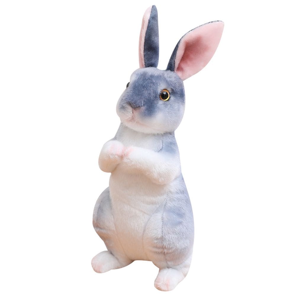 Brinquedo de pelúcia macio Bunny Doll, desenho animado realista de 20 cm