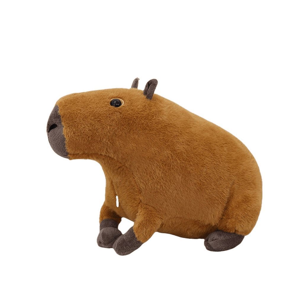Brinquedo de pelúcia Capivara Realistic Animal 45 cm recheado com água