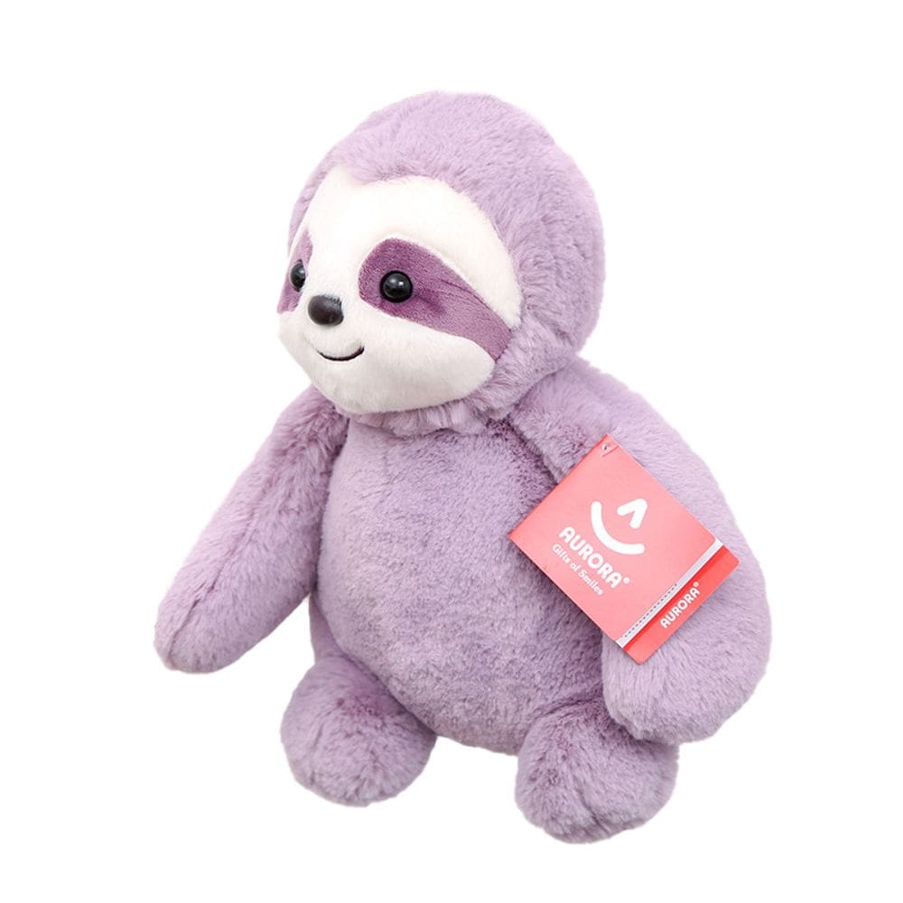 Boneca de pelúcia Purple Sloth 28 cm, bicho de pelúcia macio de desenho animado