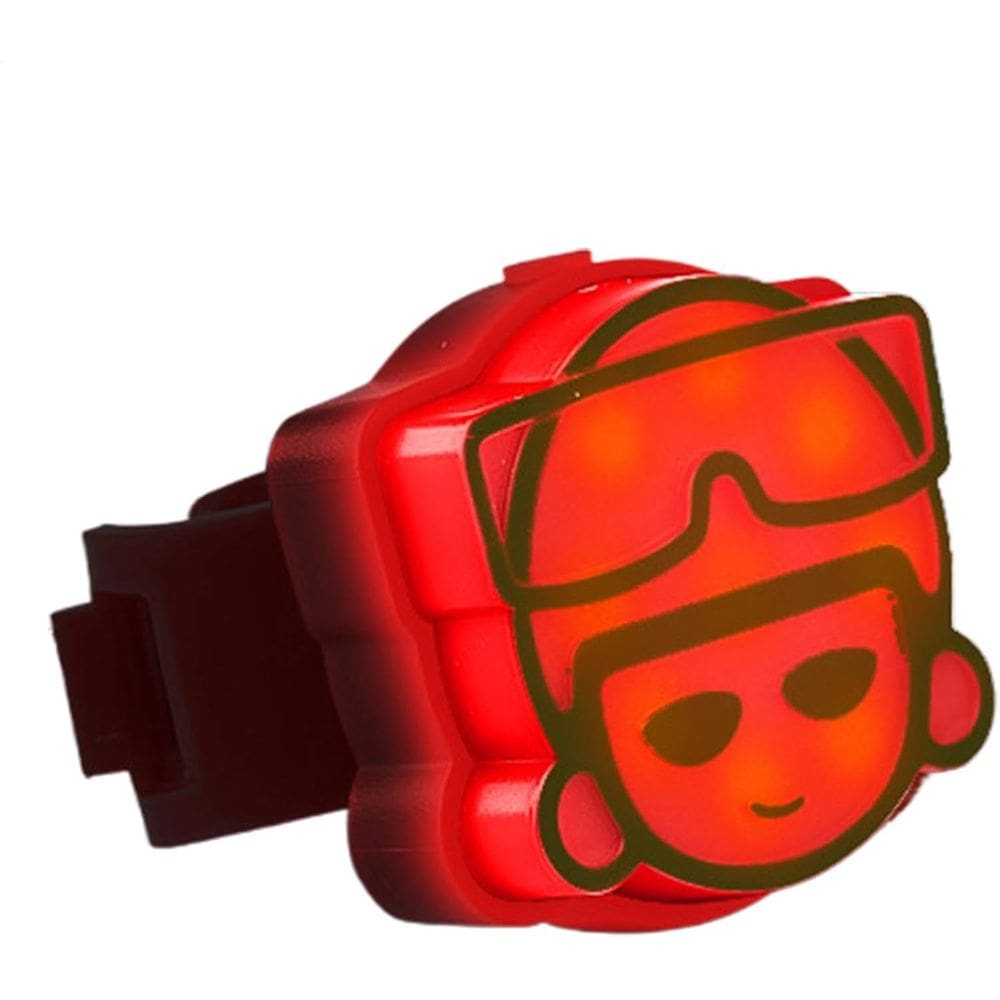 Luz traseira de bicicleta recarregável à prova d`água LED vermelha