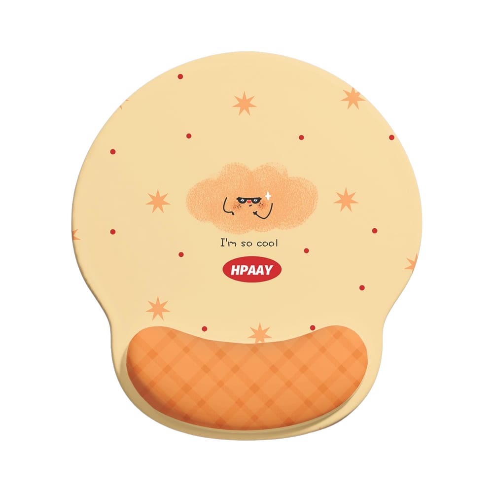 Mouse pad de suporte de pulso I`m So Cool Cloud Design