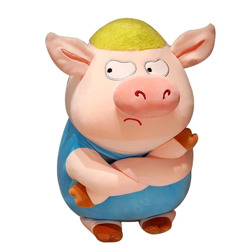 Boneca de pelúcia, desenho animado, Angry Pig, 50 cm, engraçada, macia, recheada