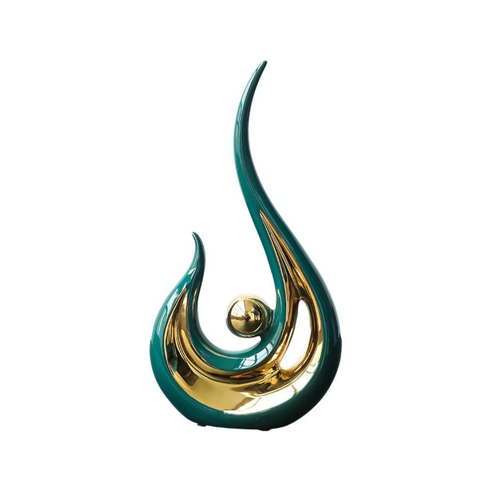 Escultura e ornamentos cerâmicos Abstract Phoenix Luxury Europe