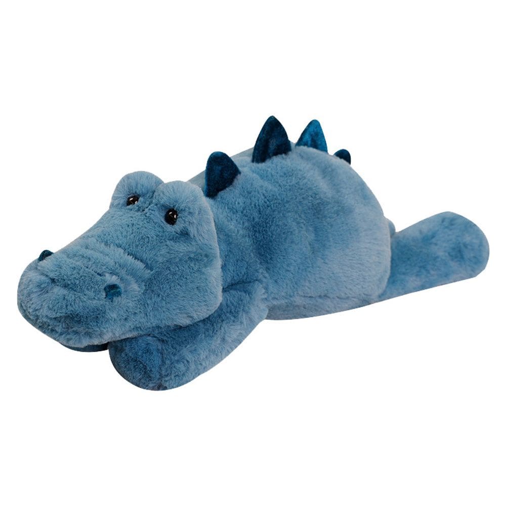 Boneca de brinquedo de pelúcia Soft Cartoon Blue Dinosaur 60 cm para crianças