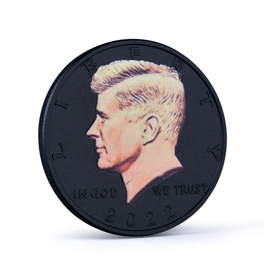 Moeda comemorativa Johns Kennedys 2022 com Medalha Libertys