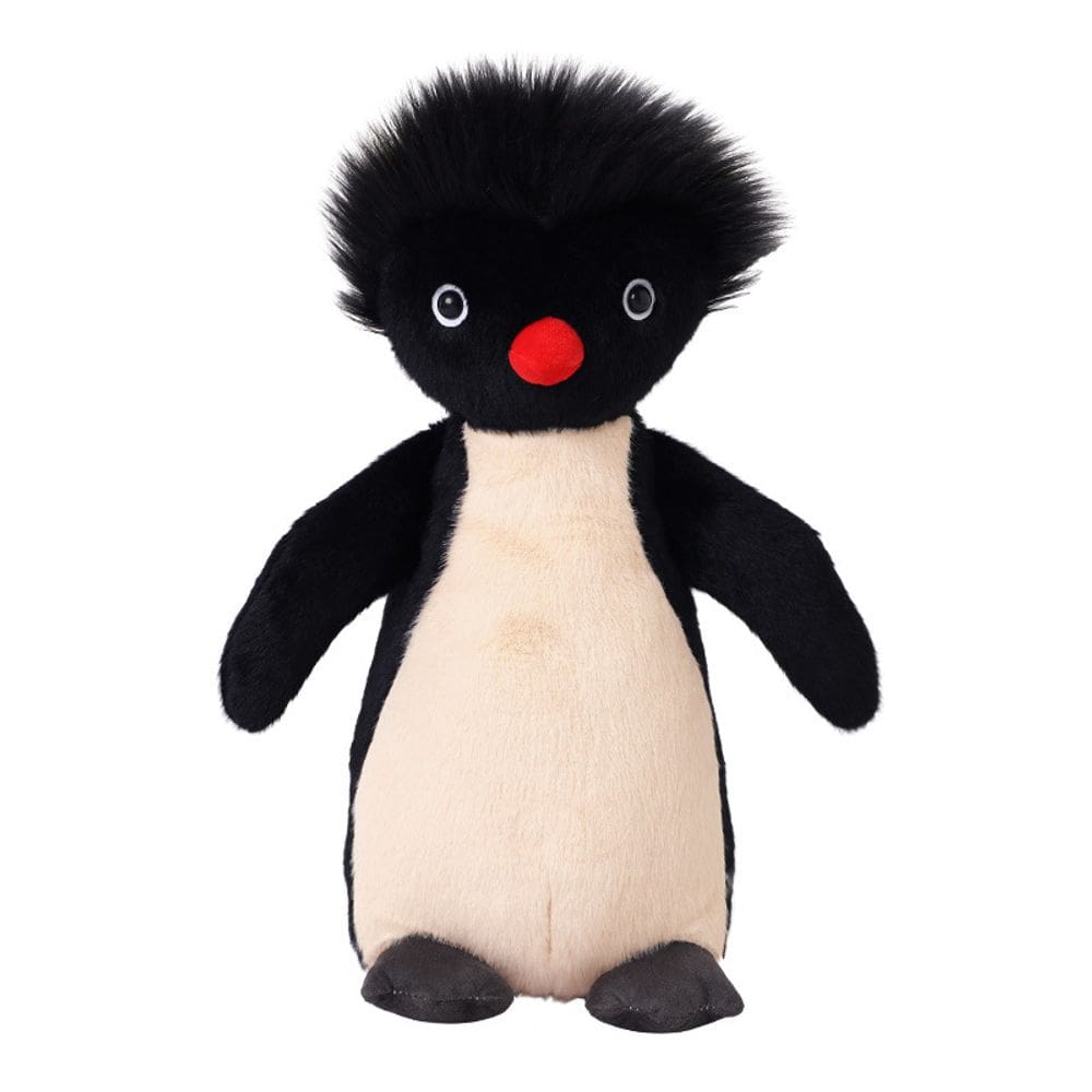 Brinquedo de pelúcia Puffy Penguin Doll, desenho animado de pelúcia, 17 cm