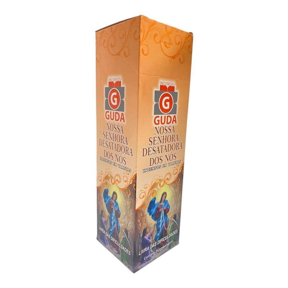 Incenso Guda Orixás Proteção 25 Caixas 7 Varetas - Escolha