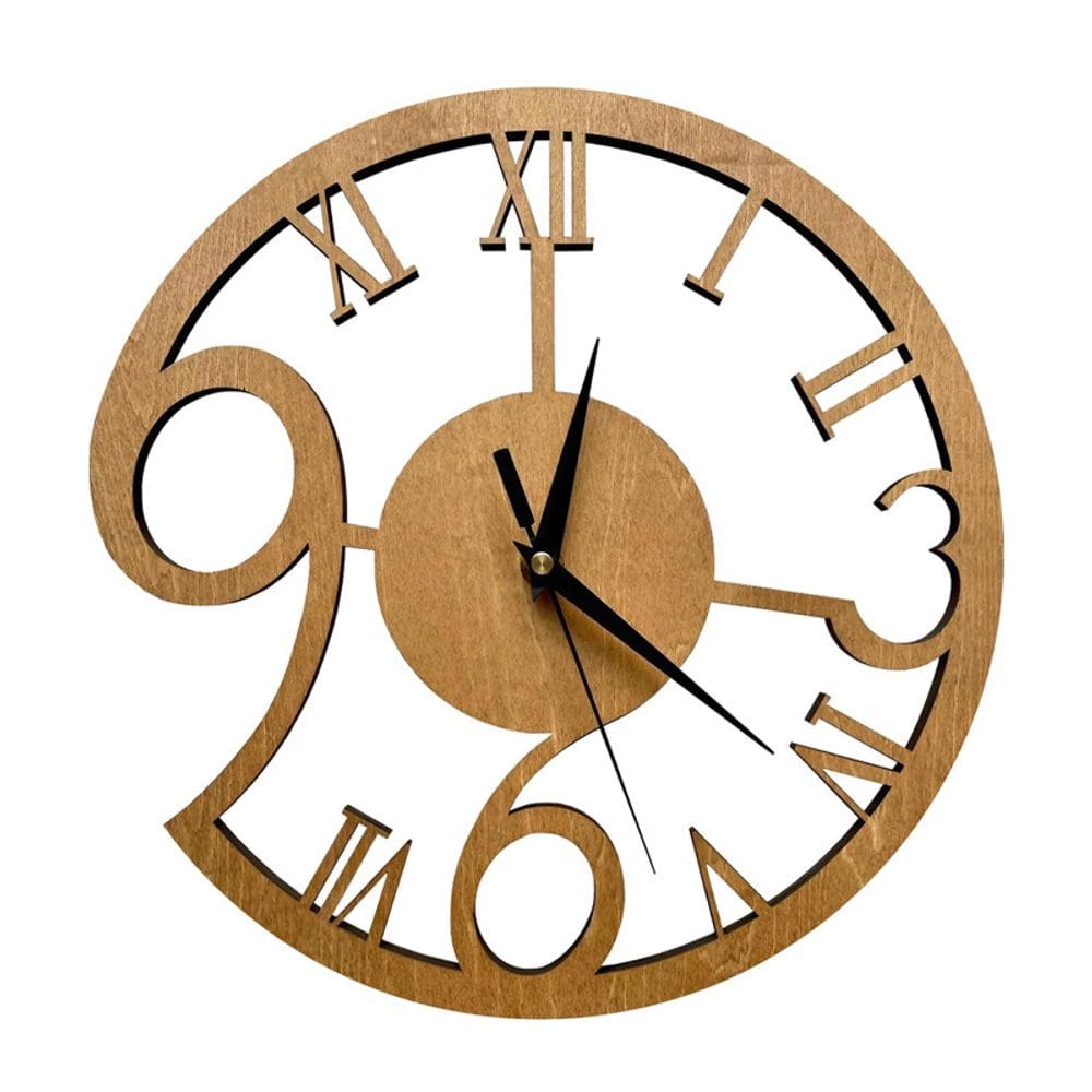 Relógio de parede Sacred Geometry Tree of Life Non-Ticking 30cm